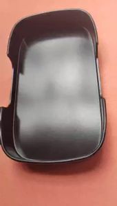 Khay nhựa Melamine đựng sushi 02 đồ ăn lẩu nướng BBQ chữ nhật đen bóng Size 24 x 14 x 3cm