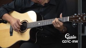 Gusta GD1C กีตาร์โปร่ง Gusta GD1C-RW กีตาร์ Music Arms กี ต้า โปร่ง ราคา กีต้าร์โปร่ง กีต้าร์โปร่งไฟฟ้า - Lazada