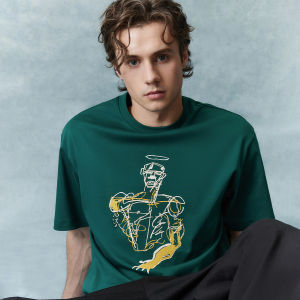 Jack Jones | Cotton Soft Embroidered T-Shirt