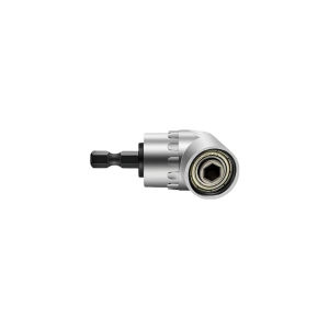 iLMH 105° Right Angle Drill Adapter 1/4" Hex Magnetic Bit Holder Tight Space Screwdriver Attachment Hand Drill Repair Tools