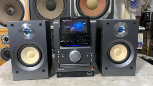 Bán Dàn Nghe Nhạc HI - END SONY NAS - D50HD zin điện 110v hát cực chay( loa ko lưới)