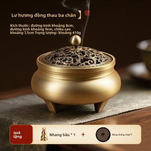 ALLKODO | Đế Đốt Nhang Đồng & Đồng Thau Dùng Trong Nhà
