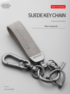 KVS | Premium Leather Car Keychain