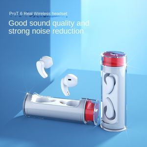 TWS Wireless Bluetooth 5.3 Headphone Bilateral Stereo Headset Noise Cancelling In Ear Earbuds Easy Rotary Switch