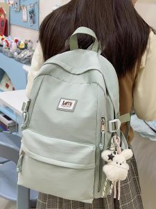 Large Capacity Multi-Pocket Backpack for High School College Students Travel Leisure Double Shoulder Computer Bag School Bag