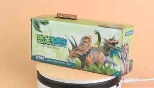 Bộ đồ chơi xe tải với nhiều khoang chứa & vận chuyển khủng long giành cho bé