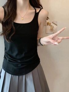 QIAOCHENXIAN | New Season Big Size Slim Fitting Sleeveless Top