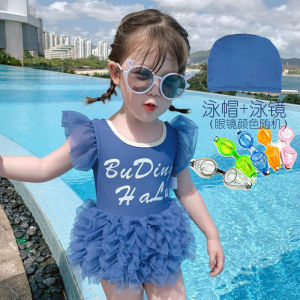 Adorable Princess Swimwear for Girls Baby Toddler Kids All-in-One Thermal Spring Bathing Suit Childrens Clothing Swimwear