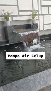 COD DONG HONG Pompa Air Aquarium Mini Submersible Pump EU Plug 220V IPX8 DL 601 / Pompa Celup Listrik Aquarium Mini 1 Set Untuk Kolam Ikan Pompa Penguras Air Aquarium