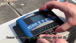 MPPT Solar Charge Controller with LCD Display Dual USB Technical Charging Current 30A 50A 100A