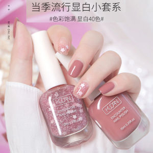 Ready Stock Nail Polish non-baking Quick-drying Long-lasting Odorless Candy Color nail polish 10ml Support wholesale