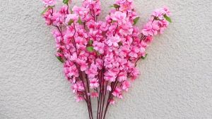 10 pcs cabang bunga bunga sakura buatan 65cm sutra musim semi persik bunga bunga batang bunga palsu pengaturan untuk pernikahan rumah diy dekorasi rumah