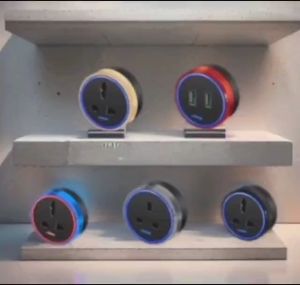 Retouch Power Track Multi Socket/USB Socket (5color available)
