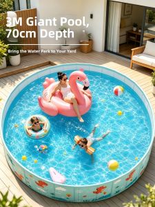 CHEORLIAN | Foldable Adult Swimming Pool 1m