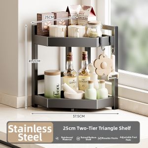Micoe | Multi-layer Stainless Steel Triangle Kitchen Organizer Rack