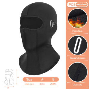 GTUBIKE Winter Warm Cycling Mask Breathable Thermal Biking Mask Windproof Motorcycle Helmet Balaclava Neck Cover Ski Mask