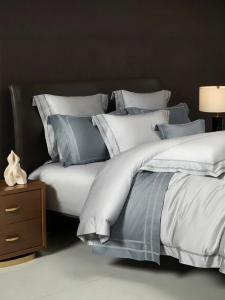 Mercury | Luxurious Hotel Style Egyptian Cotton Bed Set Six-Piece All Seasons 140 Count