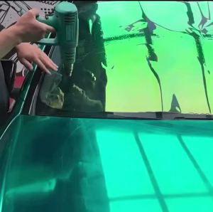 50cm X152/300/600cm Green Chameleon VLT 63% Windscreen Foil Car Side Windshield Protection Solar Sunroof Tinting Film UV Proof