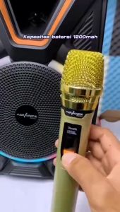 Mic Tanpa Kabel Advance MIC-101 PRO Profesional Mic Wireless Microphone Karaoke Bisa Di Cas | Advance Mic Wireless/Microphone (Batrei dapat di Charger ) UHP Digital Mic-101 PRO | FSS