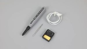 Toolour Cordless Soldering Iron Kit Portable Soldering Iron with 3200mAh Battery 5s Fast Heating for Electronics Repair PCB