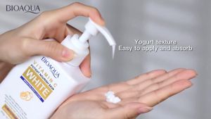 BIOAOUA Vitamin C Effective 10X Whitening and Brightening Body Milk Hydrating Anti Aging Moisturizing Smoothing Skin Care 300g (best seller)