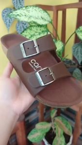 BAYAR DI TEMPAT SENDAL CARVIL/SENDAL JEPIT CARVIL TERMURAH TERLARIS  Sandal casual Carvil Benzo 02 Coklat dan Hitam sandal pria