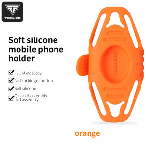 TOSUOD | TOSUOD Bicycle Silicone Quick Release Phone Holder Mountain Road Bike Electric Bike Navigation Phone Holde Riding Equipment