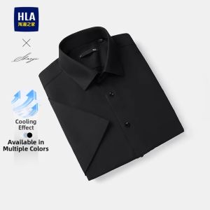 HLA | Business Casual Comfortable Long Sleeve Formal Shirt