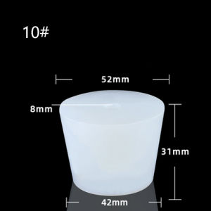 1/2/3pcs Silicone Fermenter Plug Stoppers With 8mm Hole For Airlock Bubbler Valve Home Brew Wine Beer Fermentation Supplies