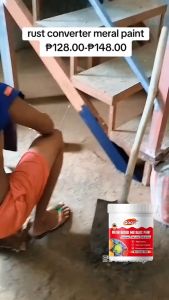 💥2 in 1 Primer & Anti Rust💥GOOTI Anti Rust Paint for Metal Metal Primer Paint for Rusty Metal Steel Stair Railings Rusty protect Primer Paint Coating Convert rust into a protective layer to prevent rust and mildew water-based metal Waterproof