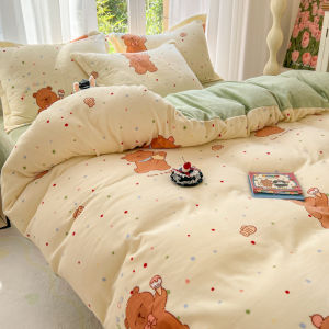 พิมพ์ผ้านวมลายสัตว์มีซิปปลอกหมอนผ้าคลุมผ้านวมแบบเดี่ยว/ควีน/คิงส์/ซูเปอร์คิง