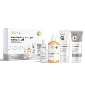 EELHOE Acne Care Kit Brightening Skin Tone Fade Acne Scars Improving Skin Texture Deeply Moisturizing The Skin Facial Skincare Acne Care Kit Reduce Acne Scars Pimples Smooth Skin Repair Oil Control Moisturizing Pores Refine Glowing Skin Set