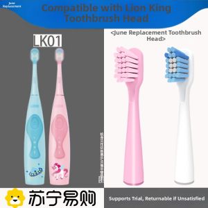 Soft Bristle Electric Toothbrush Head for Children Suitable for LION Little King KODOMO Brand New Replacement Brush Head