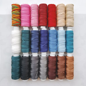 เชือกผูกหนังสือสีดำ หนังสือโบราณ สีน้ำตาล ด้ายผูกโซ่สำหรับปักผ้า หนัง ทุ่งนก โซ่ชั้นใน 0.8 มม. ทำมือ