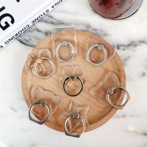 OWTWO Trong suốt Ổ cắm hỗ trợ Siêu  Giá đỡ vòng đeo tay Đế xoay 360 Giá đỡ trong suốt Giá đỡ điện thoại