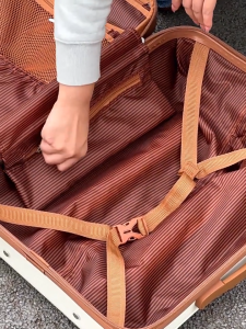 BOLDEDGE Luggage Bag Travel Suitcase  20/24 Inch ABS Hardcase Trolley Bag  Suitcase beg bagasi Retro British style 行李箱