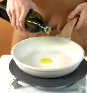 7pcs Antilengket Peralatan Masak Wajan Rumah Tangga Anti lengket Granite Wajan Dengan Putih