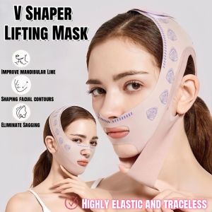 Adjustable Face Slimming Mask V Shape Lift Double Chin Reducer Anti Wrinkle Band for Beauty