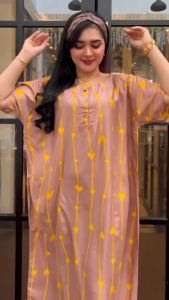 Daster jumbo busui bumil wanita motif kekinian