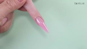 LILYCUTE 8ml Clear Non Stick Hand Solid Extension Jelly Nail Gel Polish Hard Carving Flower Construction 3D Shaping Nail Art Gel