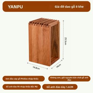 YANPU | Giá Đựng Treo Tường Bằng Gỗ Bền