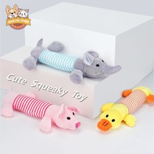 Pet Dog Squeaky Chewing Toy Plush Sound Toys for Puppy Small Medium Big Dogs