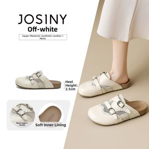 Josiny | Vintage Casual Slip-on Mules