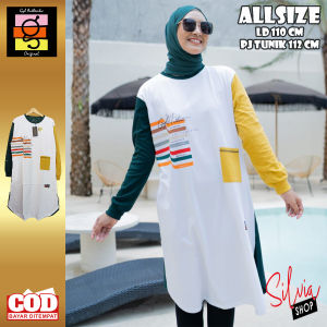 TUNIK GYL TERBARU 2024 FASHION ATASAN DRESS BAJU WANITA LENGAN PANJANG KEKINIAN HIJAB STYLE TRENDY