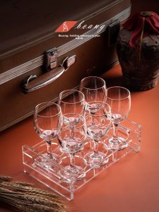 BOANG | Large Footed Creative Spirits Glasses 6pc