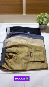 PAKET HEMAT Celana Cargo Pendek Pria Dewasa 100RB DPT 4 // Bahan adem nyaman dipakai