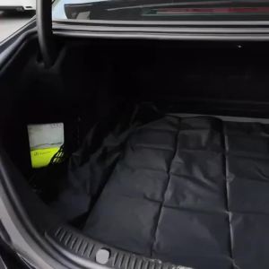 PINMOAP Chống Thấm Nước Có Thể Gập Lại Xe Ô Tô Cốp Xe Bảo Vệ Thảm Boot Lót Phía Sau Hàng Hóa Dành Cho Xe SUV Sedan Thú Cưng Dụng Cụ Du Lịch Cắm Trại