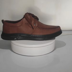 READY Sepatu Pantofel Pria Tali Pendek Full Hitam Polos Coklat Santai Resmi Formal Kerja Kantor Cowok Dewasa Ringan Kuliah 258