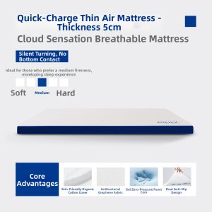 Slow Rebound Memory Foam Student Dormitory Mattress Foldable