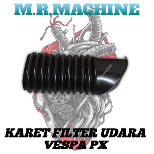 karet filter udara polos vespa super  px  excel merk ckdpass high quality
